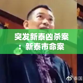 突发新泰凶杀案：新泰市命案 