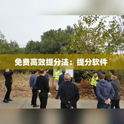 免费高效提分法：提分软件 