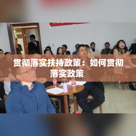 贯彻落实扶持政策：如何贯彻落实政策 