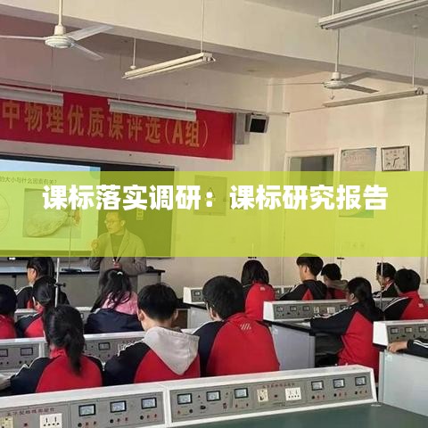 课标落实调研：课标研究报告 