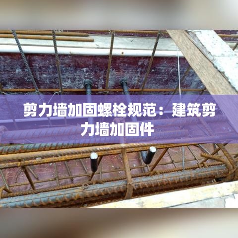 剪力墙加固螺栓规范：建筑剪力墙加固件 