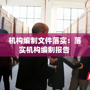 机构编制文件落实：落实机构编制报告 