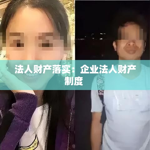 法人财产落实：企业法人财产制度 