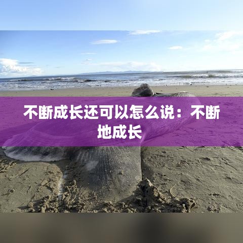 不断成长还可以怎么说：不断地成长 