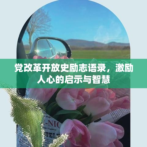 党改革开放史励志语录，激励人心的启示与智慧