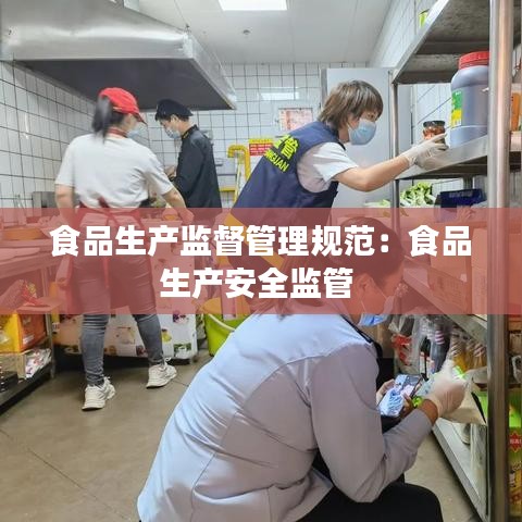 食品生产监督管理规范：食品生产安全监管 