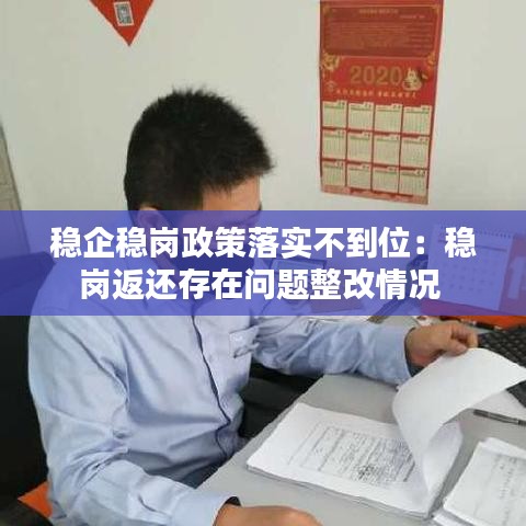 稳企稳岗政策落实不到位：稳岗返还存在问题整改情况 