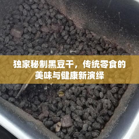 独家秘制黑豆干，传统零食的美味与健康新演绎