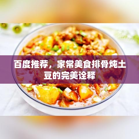 百度推荐，家常美食排骨炖土豆的完美诠释